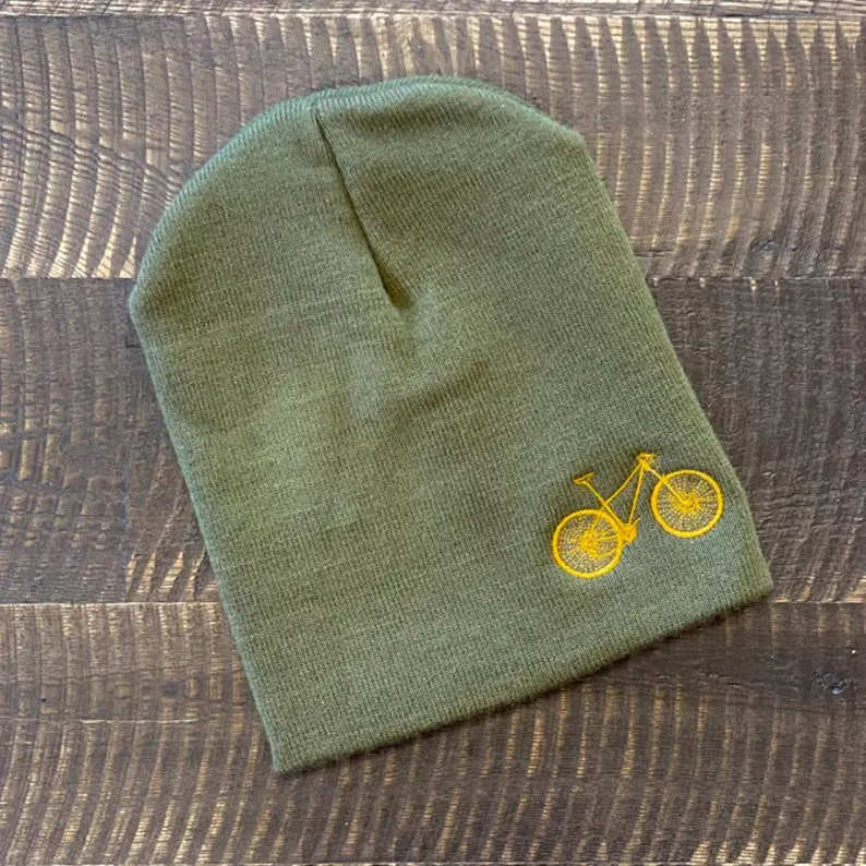 KyaVintage Mountain Bike Knit Beanie Warm Outdoor Headwear