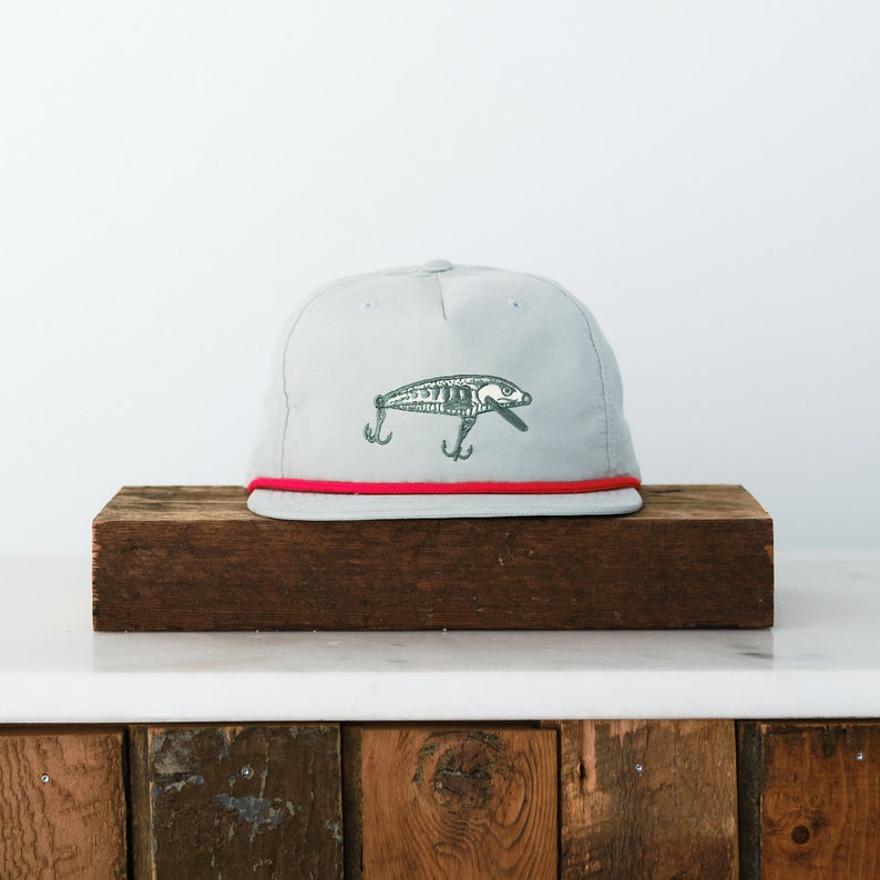 KyaVintage Fishing Lure Snapback Gift for Anglers and Fishermen