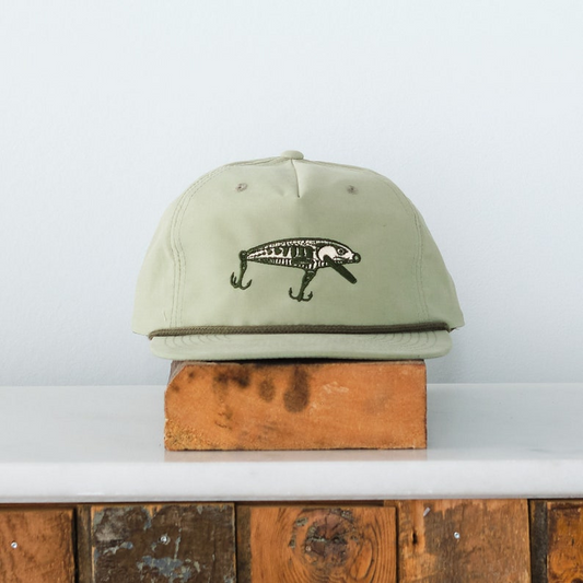 KyaVintage Fishing Lure Snapback Gift for Anglers and Fishermen